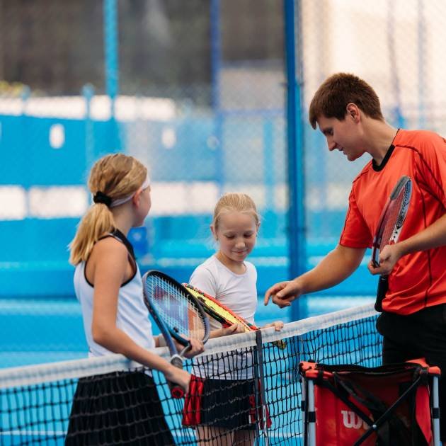 Junior Group Tennis Lessons, red ball tennis lessons dubai