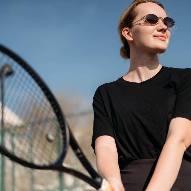 private tennis session